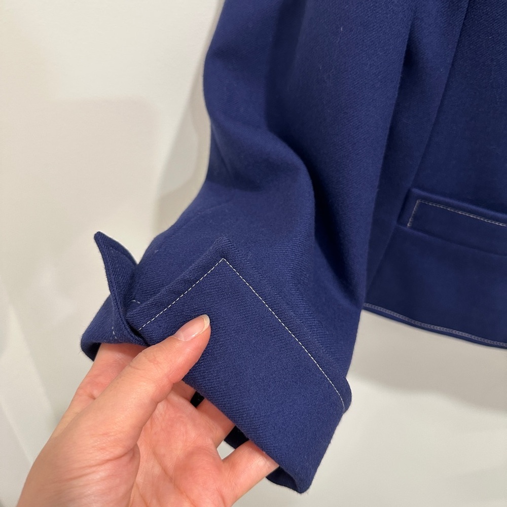 Saint Laurent vintage Elegant Blue Women's Blazer size 40 (small) - Picture 13 of 15